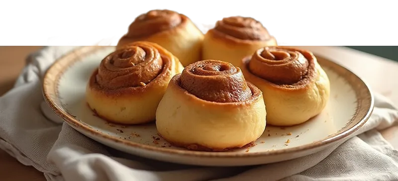 Eggless Cinnamon Rolls/Roti Kayu Manis Tanpa Telur